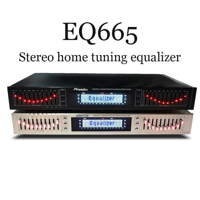 EQ665 domowy tuner stereo z korektorem podwójny basowy wzmacniacz dźwięku Bluetooth HIFI wysokiej klasy audio