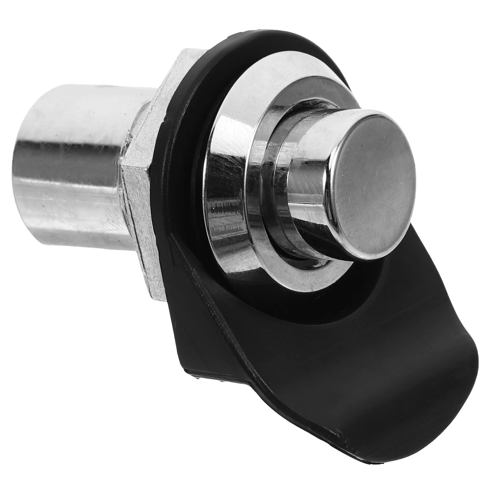 

Round Head Push Button Latch Alloy Retractable Door Catch For Box Tool Cabinet Marine Equipment Security Lock Push To