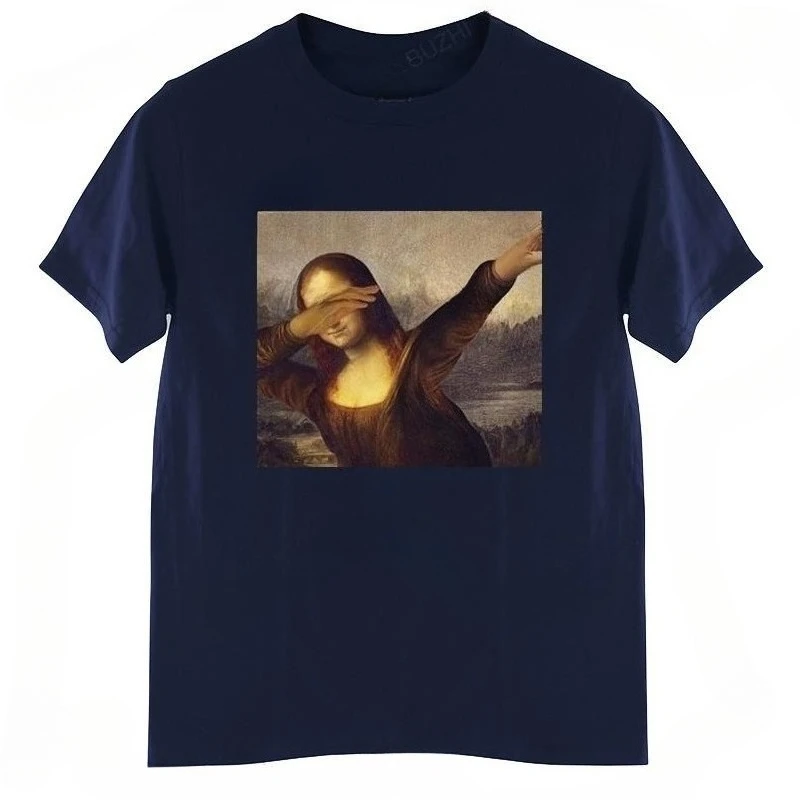 2025 Summer New T-Shirt Men's Top Unisex Dabbing Dab Hiphop Classic Art Black Men's T-Shirt