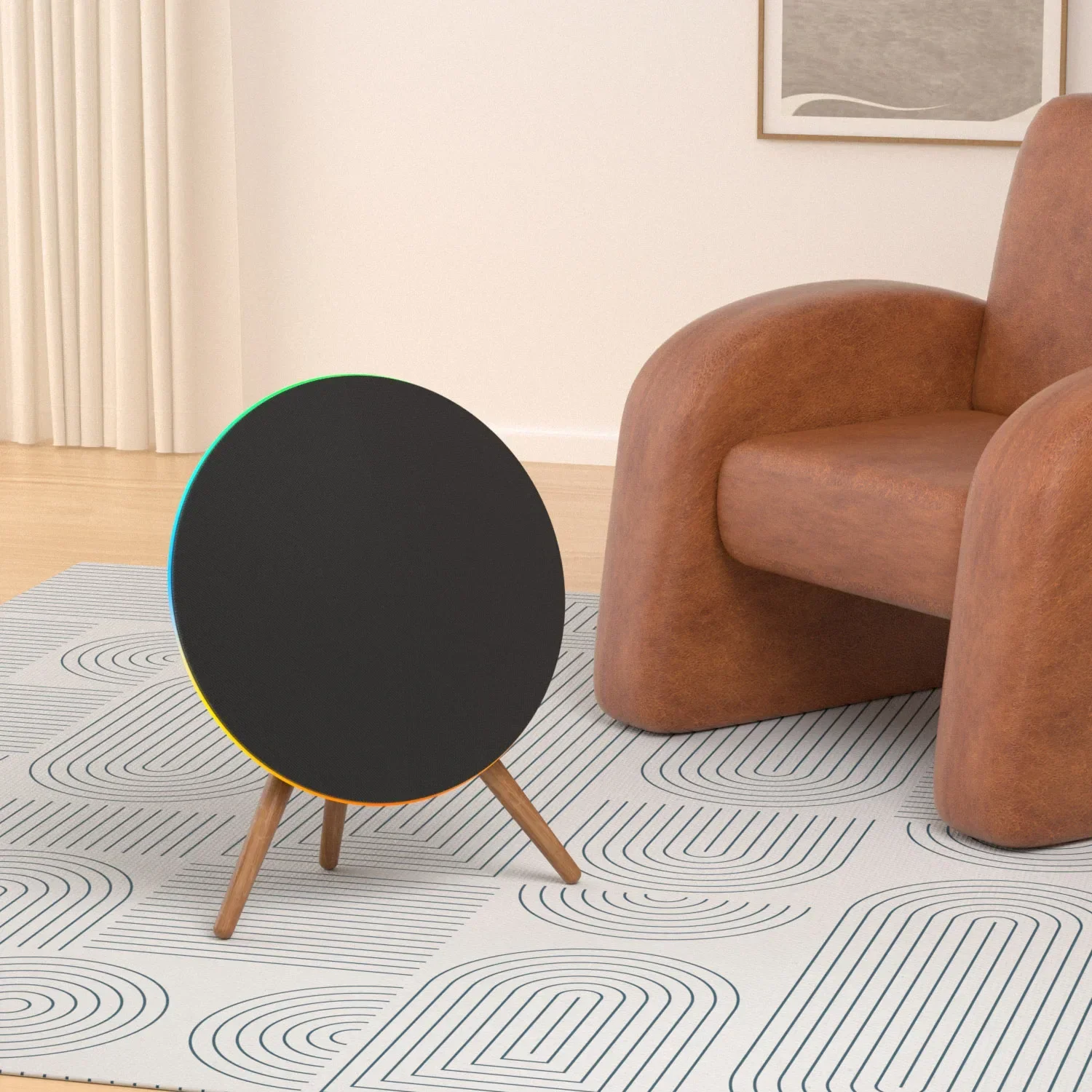 

Smart Home Hifi Stereo High Sound Quality Floor Standing Bluetooth Speaker