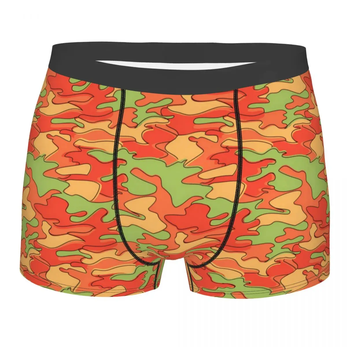 

Современное абстрактное камуфляжное нижнее белье на День святого Валентина, трусы-боксеры, дышащие шорты, трусы для парня, мужа