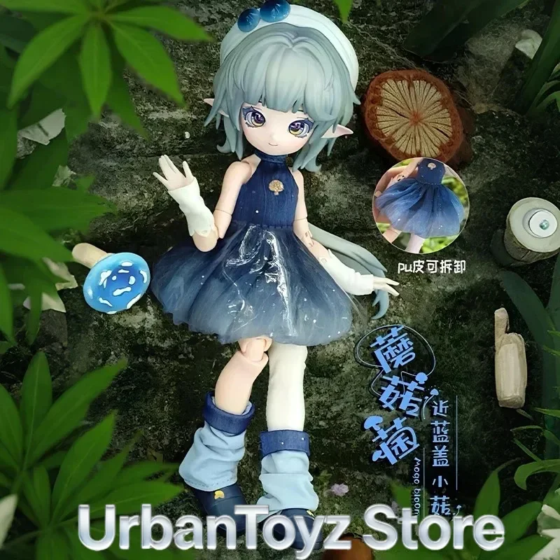 

Original Mushroom & Fungus BJD Blind Box 12-Point Action Figure Trendy Cute Peripheral Tabletop Decor Festival Gift For Collecto