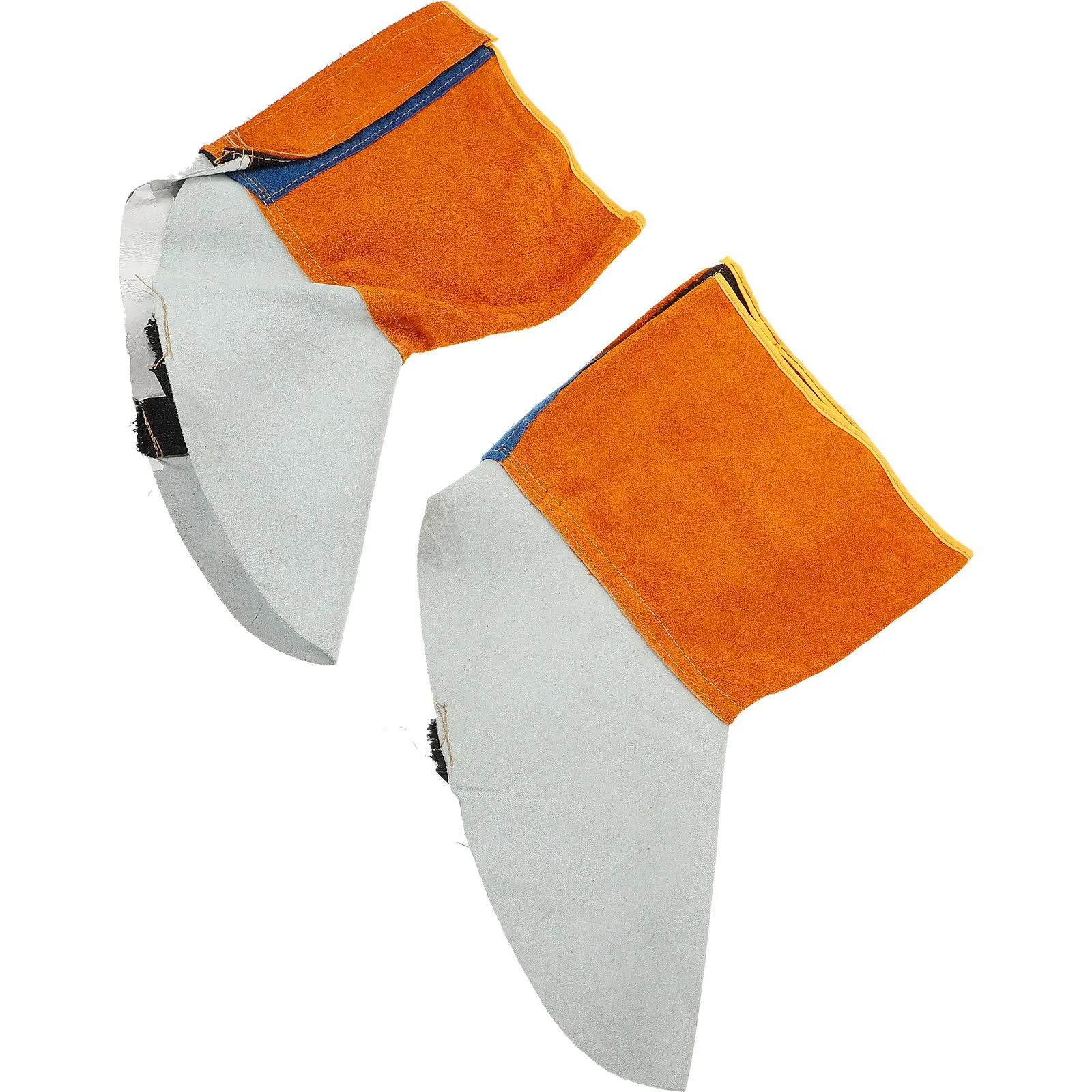 Welding Foot Covers Cowhide Flame Resistant Heat Insulating Shoe Protectors for Work Boots and Sneakers