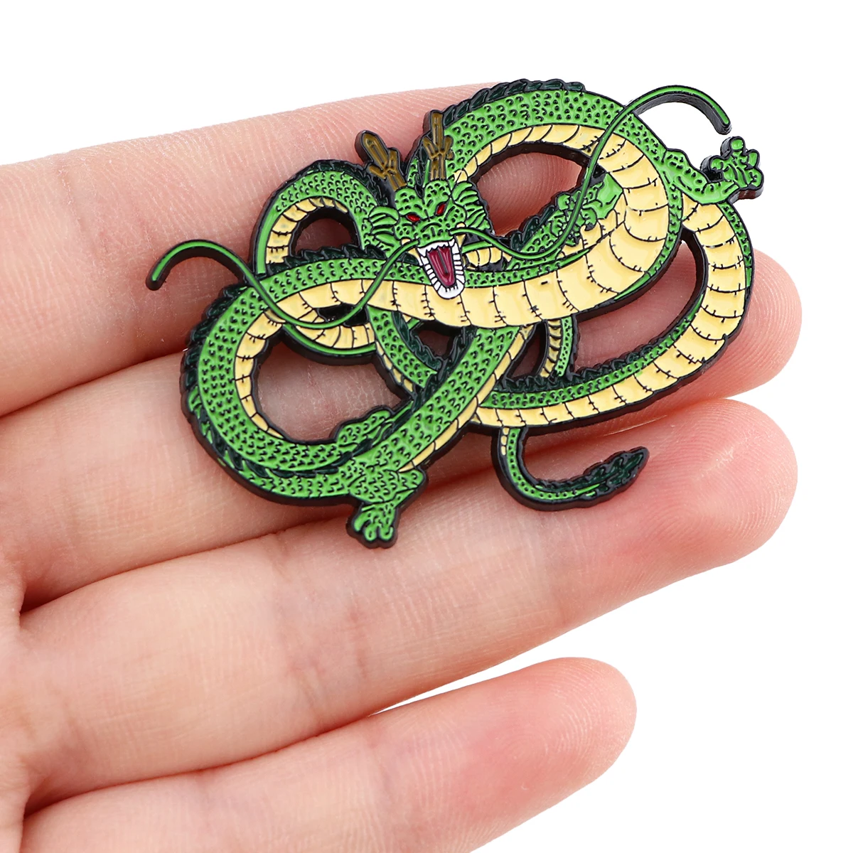 Shenlong Enamel Pin Brooches for Women Lapel Pins Anime Badges on Backpack Clothing Accessories Fashion Jewelry Gift