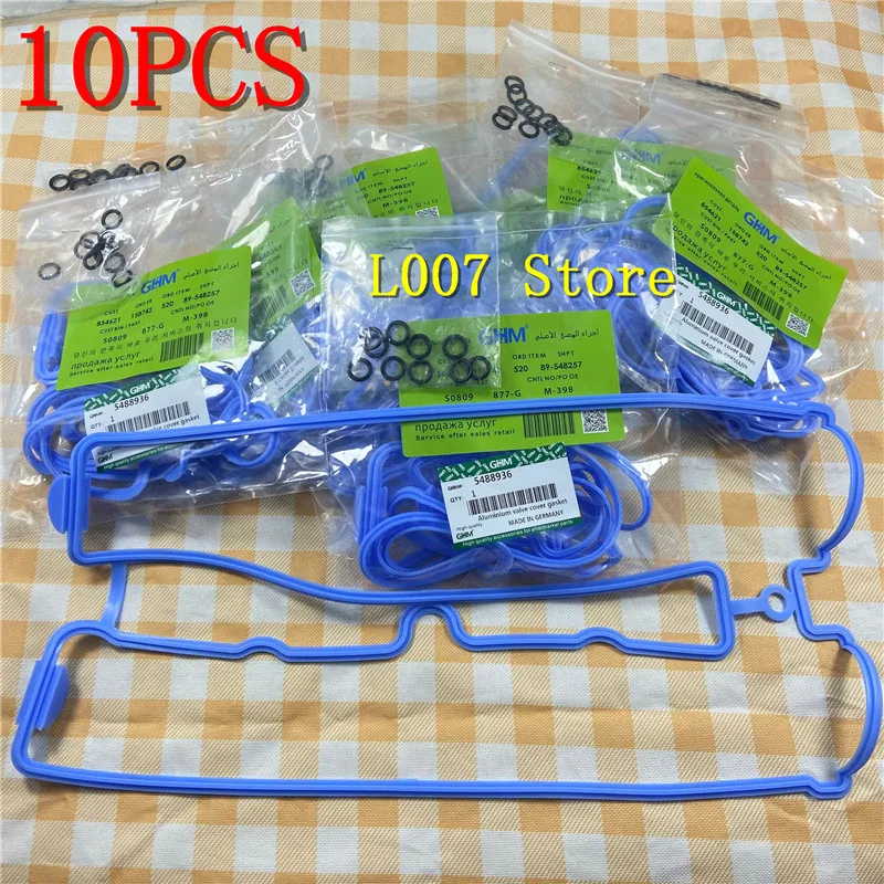 10X Aluminum Cover Valve Cover Gasket For Daewoo Buick Excelle 1.8 Regal Captiva Opel Antara 2.4 Epica OPEL Vectra Astra 5488936