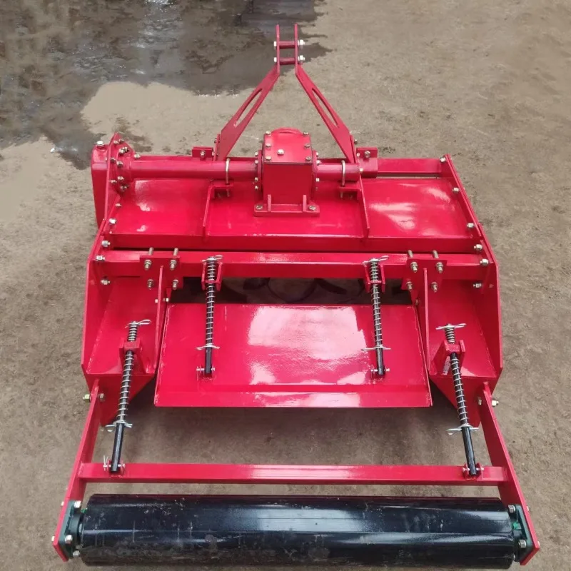 Combined Tractor Rotary Tiller Ridger Farm Bed Maker Ridging Machine Farm Seedbed Former view 3