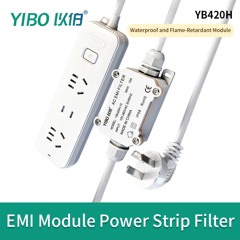 

Emi Power Filter 220V Anti-Interference HIFI Audio Filter Socket Module Power Line YB420H for Better Sound Quality