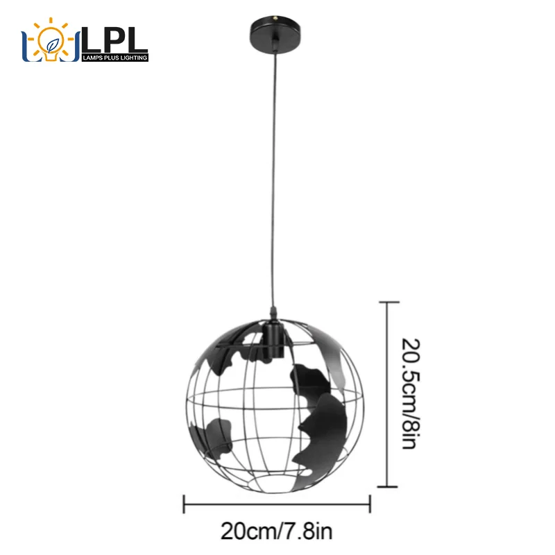 Chandelier Ceiling Ceiling Lamp Indoor Lighting 60W Modern Iron Ball Shape Home Decoration Bedroom Study Room Dining Room