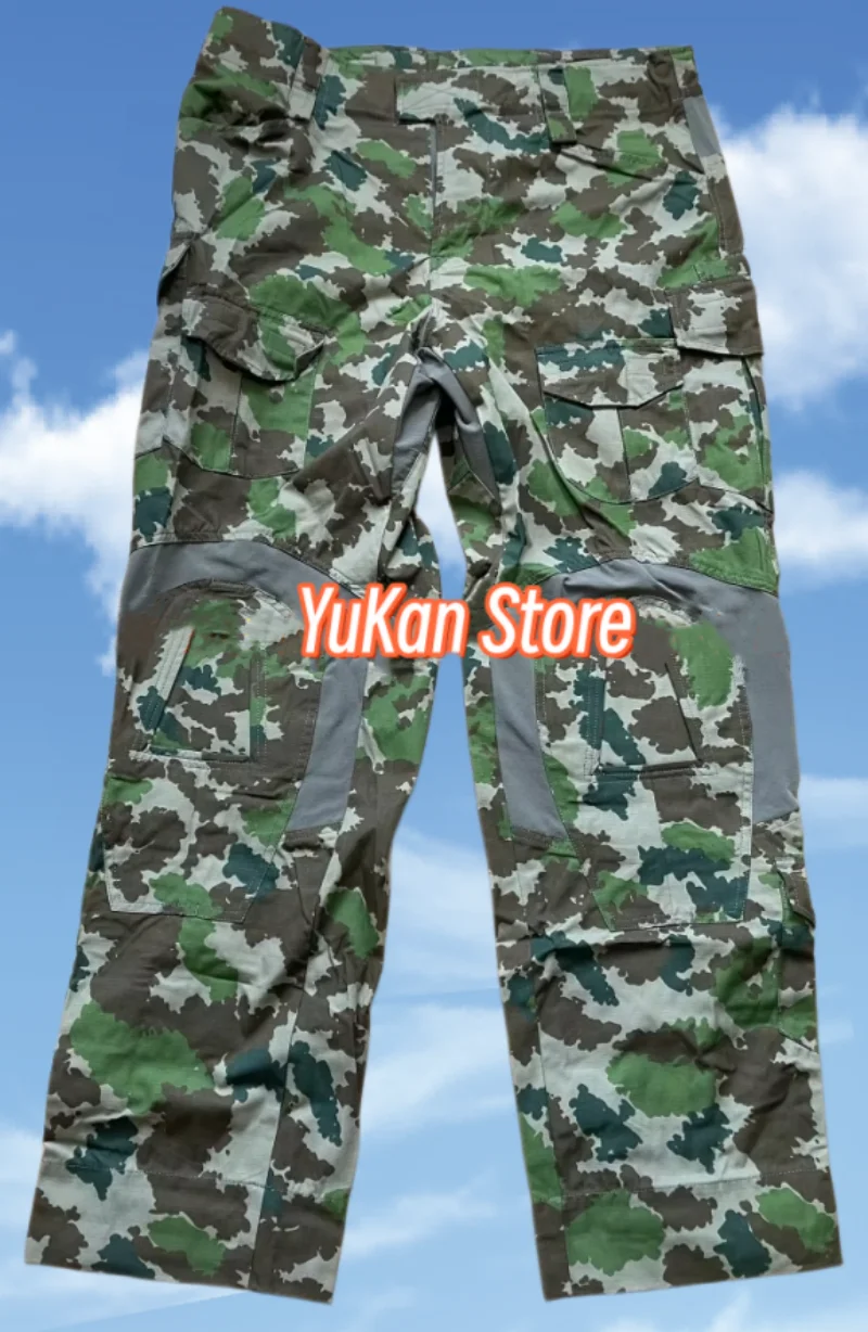 East German potato camouflage durable work pants, outdoor battlefield G3 tactical pants, customizable colors view 2