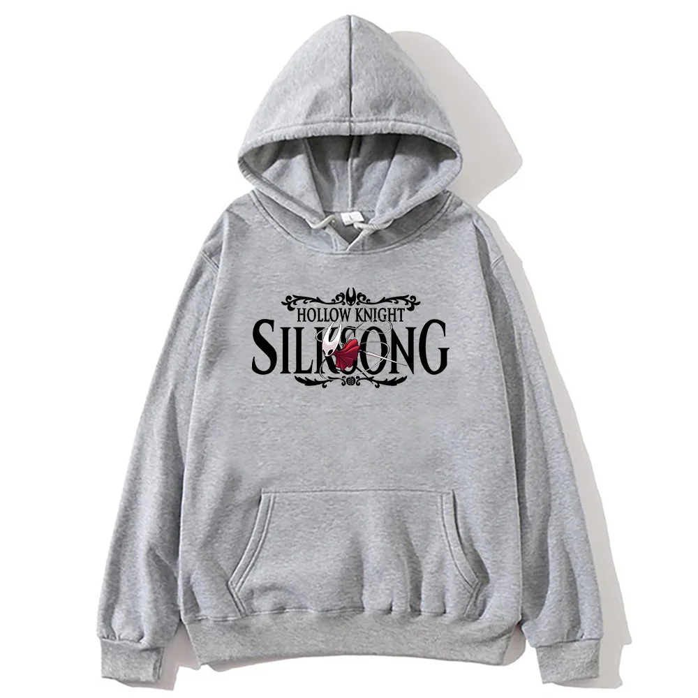 

Fashion Hot Game Hoodies Hollow Knight Silksong Graphic Sweatshirt Women Men Long Sleeve Oversized Pullovers Unisex Clothing Y2K