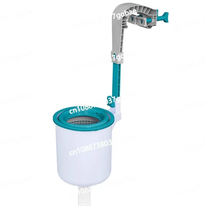 

58233 Скиммер для бассейна, поглотитель плавающих предметов на поверхности бассейна, очиститель мусора для бассейна