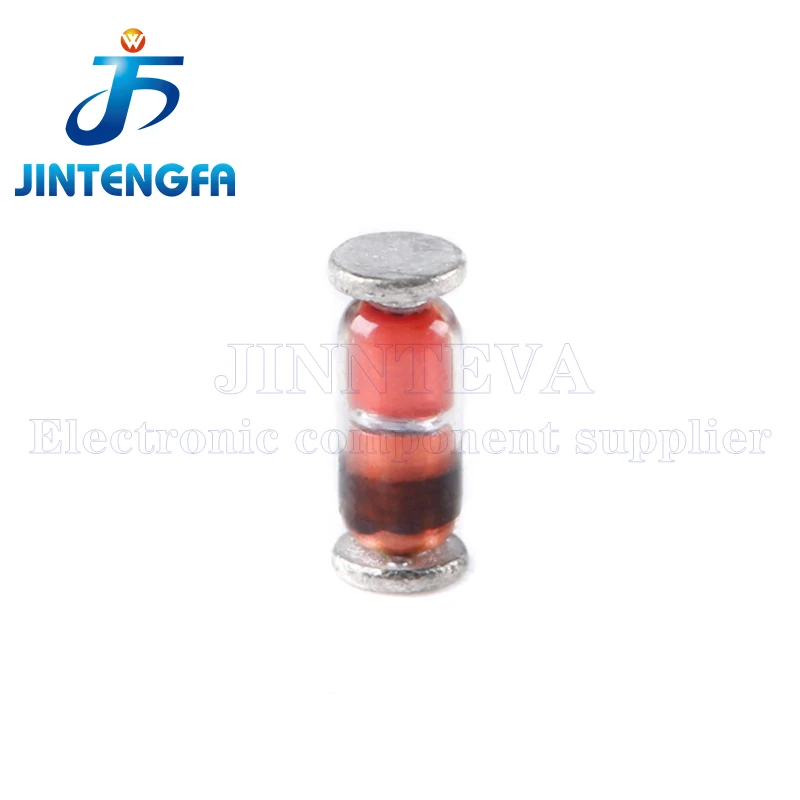 2500PCS 4148 LL4148 1N4148 IN4148 LL-34 1206 SOD-80 Zylinder Glas 100V 200mA SMD Silizium Epitaxial Planar Schaltdiode – Detail 3