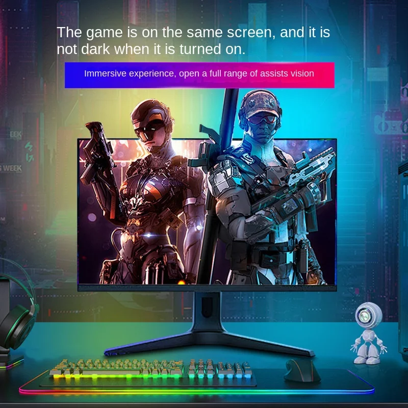 Synchronize RGB light strips with the screen, decorate LED displays, atmosphere lights, chasing lights, and rainbow lights