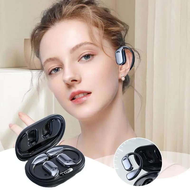 Earbud penerjemah bahasa Real Time, 144 bahasa penerjemah Pods tampilan baterai, Fitness untuk musik dan panggilan dua Wa