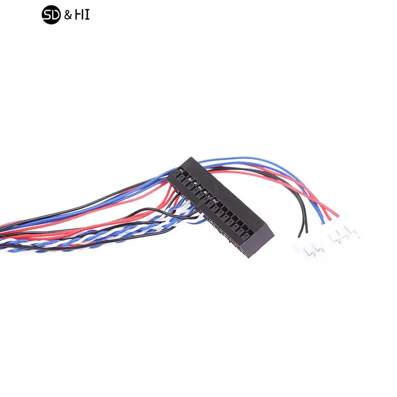 1PC New Arrival 40 Pin 1 kanał 6 Bit LED LVDS kabel ekranu do wyświetlania