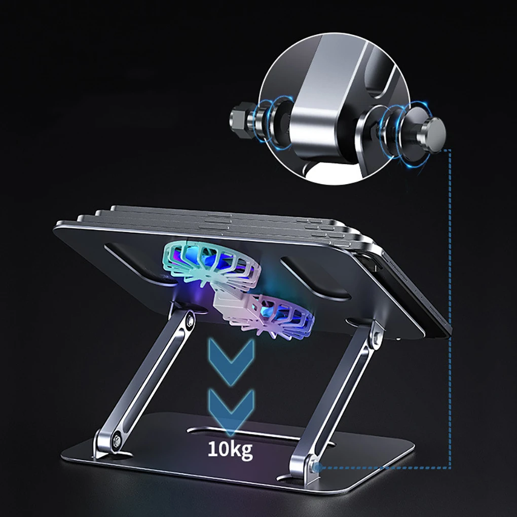 Laptop Stand for Desk Ergonomic Design Aluminum Alloy Organizer Elevator Tablet Computer Holder Office Supplies