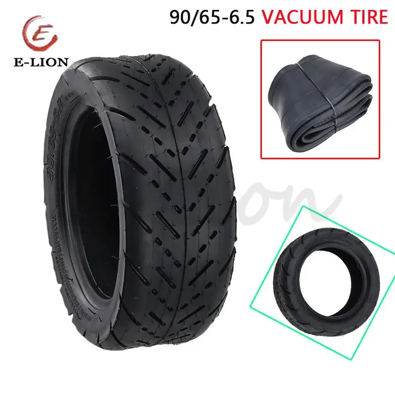 

90/65-6.5 Vacuum Tire 11 Inch Refitted for Dualtron Thunder Electric Scooter Ultra Wear-resisting Tubeless Road Tyre