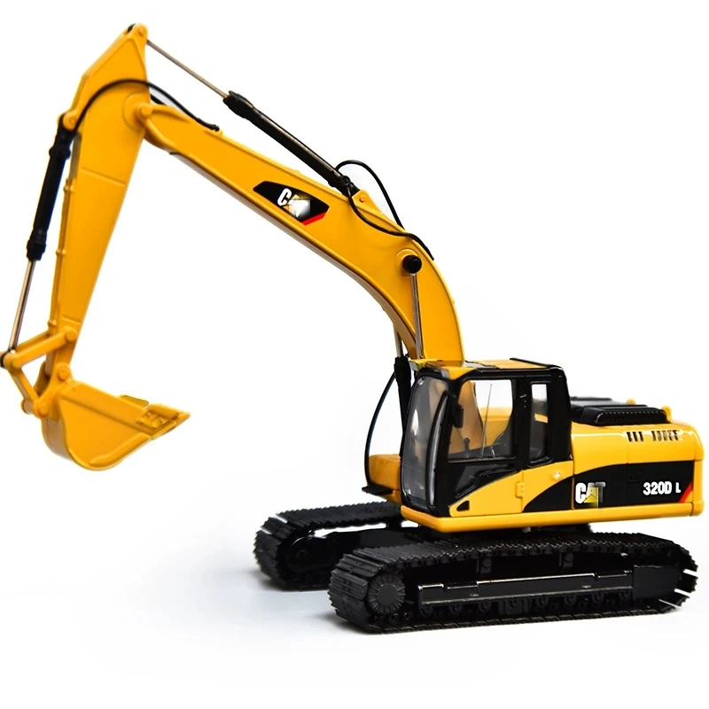 For CA-T alloy engineering vehicle 1:50 Caterpillar E320D excavator breaker model toy excavator gift ornament