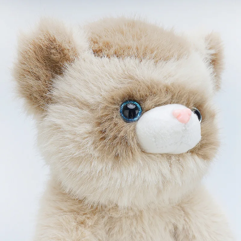

52cm Fluffy lifelike Ferret Plush Toy Soft Stuffed Peluche Cartoon Animal Ferret Dolls Home Decoration Toys Kids Girls Xmas Gift