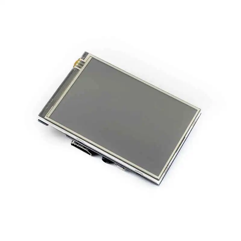 라즈베리 파이 3.5 인치 LCD HDML SPI 터치스크린, 480x320 픽셀 3.5mm 잭, 케이스 포함, Pi4B, 3B +, 제로 W, 미니 PC용