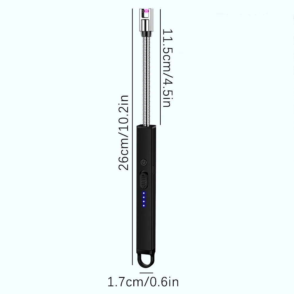 Electric Candle Lighter Stocking Stuffers for Adults Women Men Rechargeable Arc BBQ Lighter