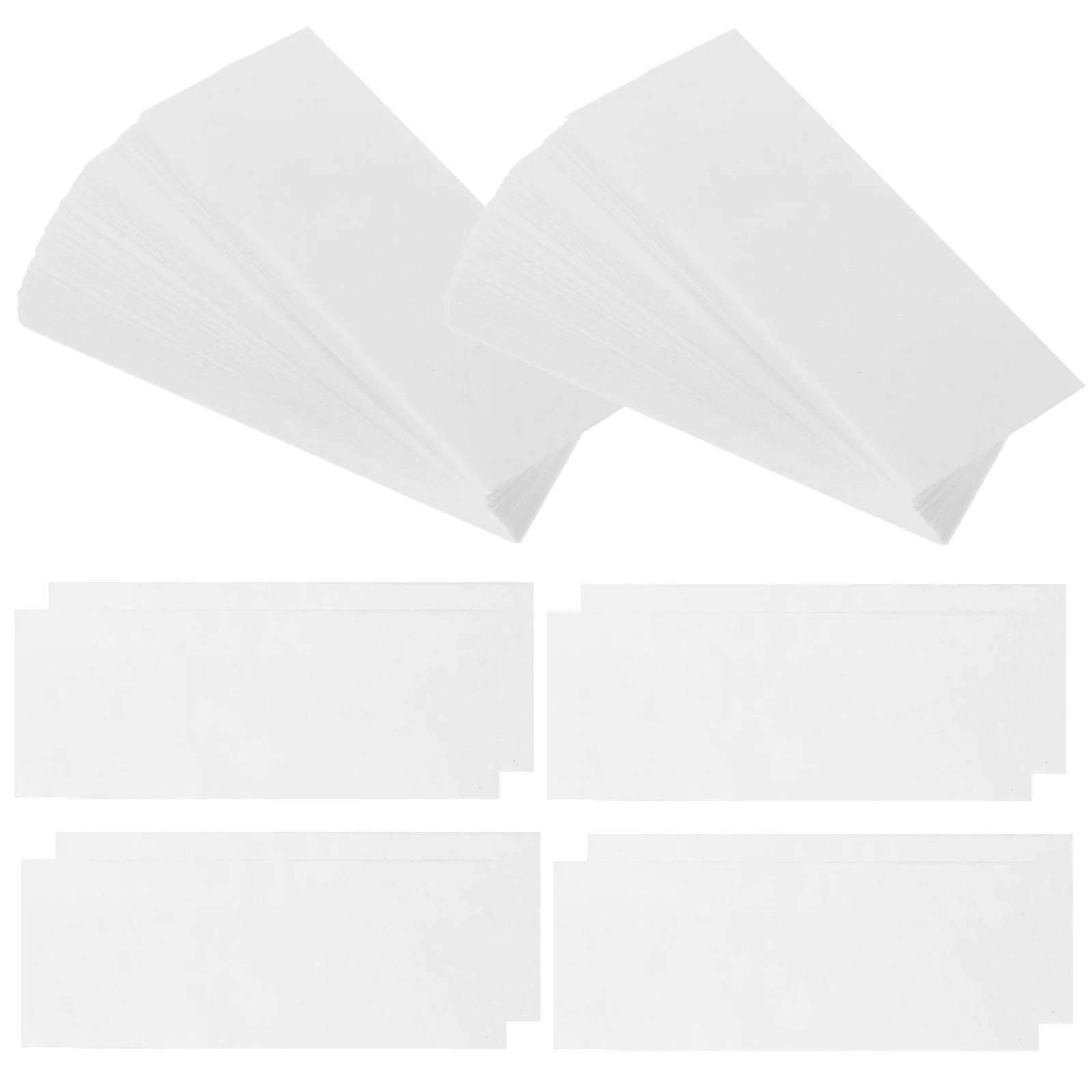 

500 Pcs Paper Laboratory Strip High Absorbing Strips Face Cleansing Wipes Dust Removal Tissues Absorbent