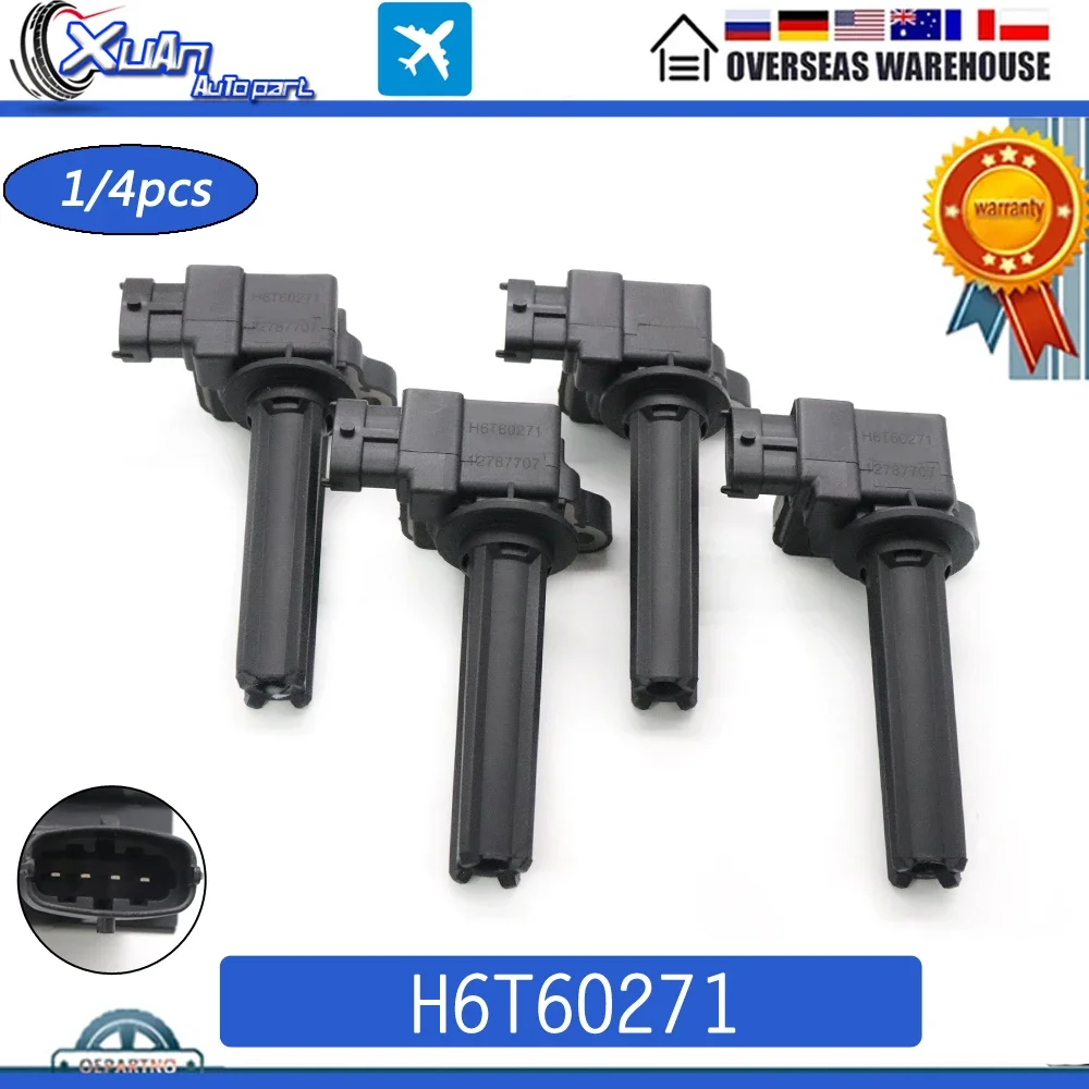 H6T60271 UF-526 High Quality Ignition Coil For OPEL SIGNUM VECTRA SAAB 9-3 9-3X 2.0L VAUXHALL SIGNUM VECTRA 06-11 12787707