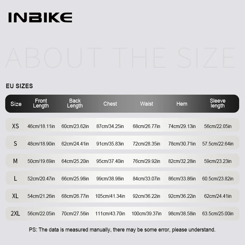 INBIKE Fleece Men\'s Long Sleeve Cycling Jersey Bike Clothing Winter Thermal Top Shirts Full Zipper Riding Clothes with 3 Pockets