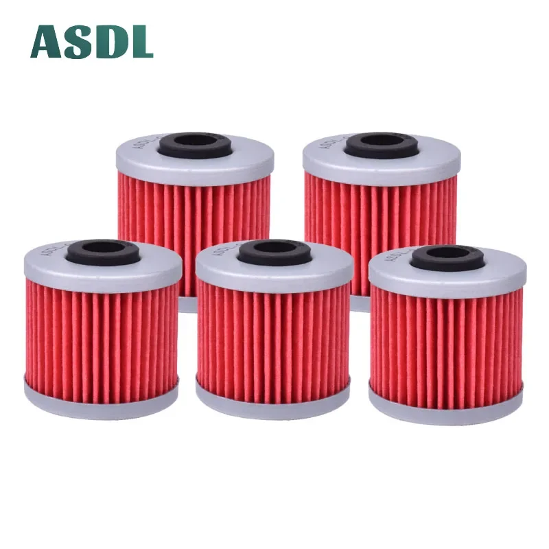 1pc 3pcs 5Pcs Motorcycle Oil Filter For Honda TRX450 CRF150 CRF250 CRF450 for HM 250 290 300 450 490 CRE-F For Husqvarna TC250