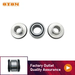 OTOM Motorcycle Radial Joint Bearing Shock Absorber Inlay Fish Eye Tower Top With T-type Bushings Kit For KTM EXC XCW 2017-2023