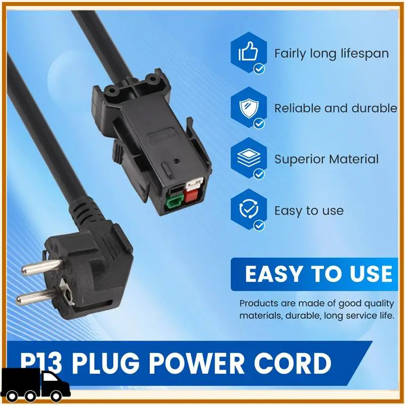 

A35M-2X P13 Anderson Plug Power Cord Suitable For S21, S21XP, S21pro, S19j XP, KS5, Ks5pro Miner Power Cable EU Plug