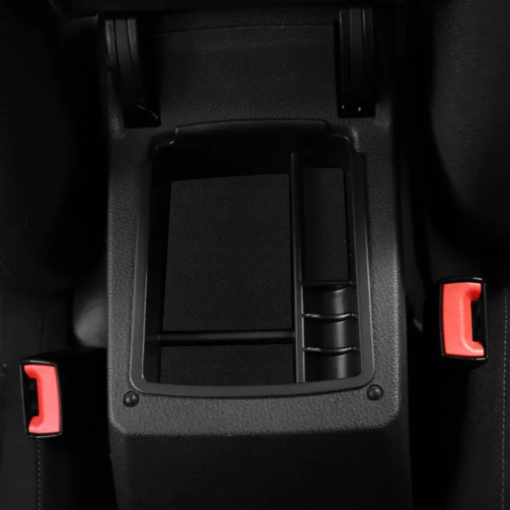 ABS Car Center Console Tray Center Storage Layer Black Center Console Glove Box for Golf 7 Golf Mk7 VII 5G GT I R Acc.