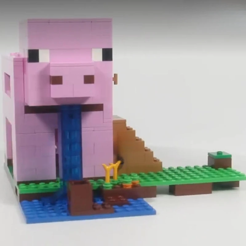 ピギーハウス ビルディングブロックセット 21170 レゴエッド粒子と互換性あり クリスマスギフトに最適