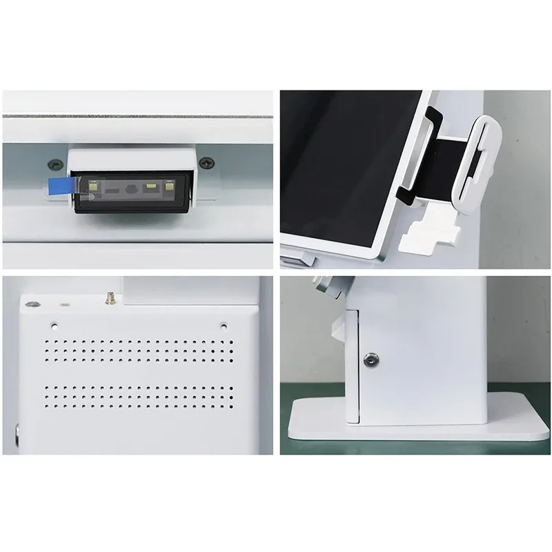 Irxsee شعار ملون قابل للتخصيص الخدمة الذاتية كشك الطوطم شاشة تعمل باللمس شبه في الهواء الطلق داخلي مول طلب كشك