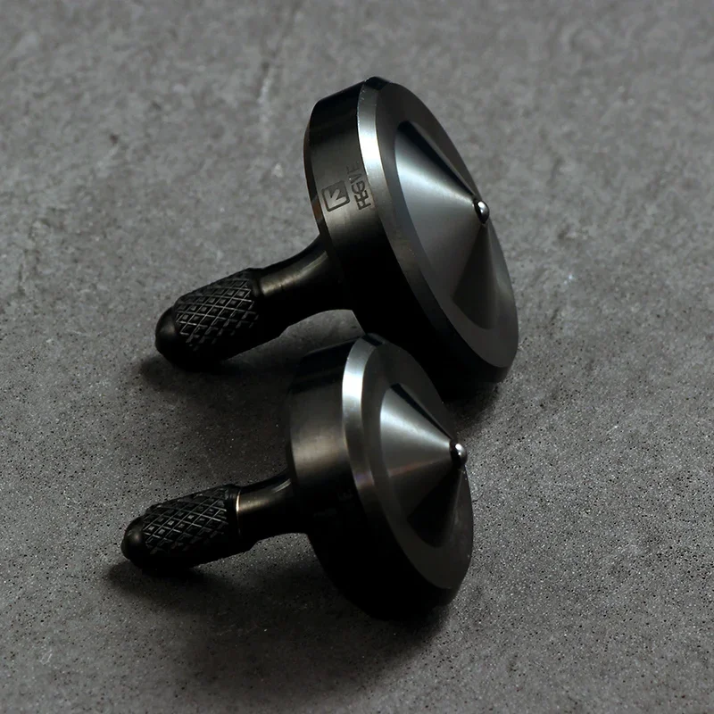 

FEGVE Inner Peace Mini Gyro Fidget Spinner Ручные Спиннеры из нержавеющей стали Металлические керамические бусины Антистресс Настольная вращающаяся игрушка