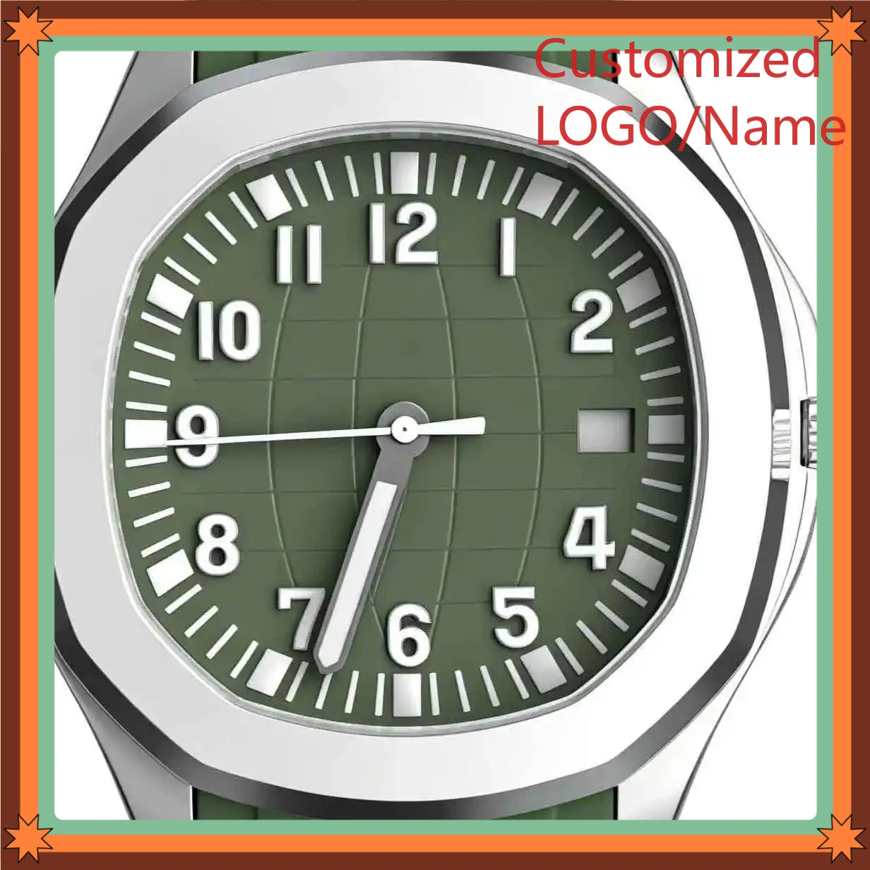 A989 Store 40mm Men Luxury Watch in 904L Steel Automatic Mechanical Movement Customized Watches view 6