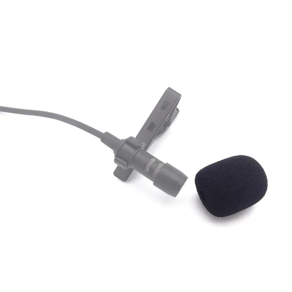 10pcs 6mm Mini Headset Microphone Cover Sponge Foam Windscreen Replacement Lavalier Gooseneck Conference Mic Cover