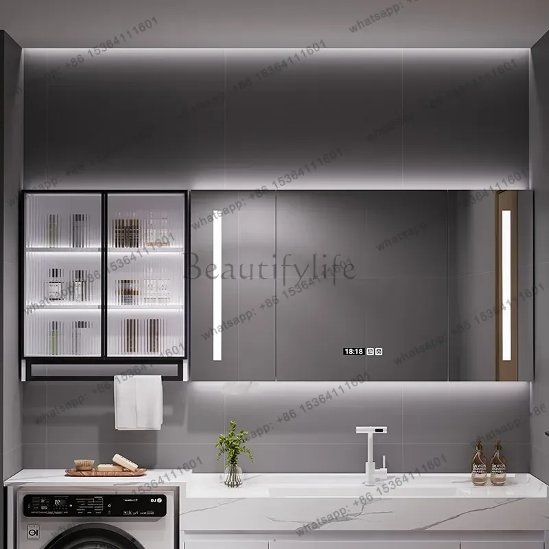 LSToilet Perfume Organizer Skincare Storage Cupboard Over Wall Archivadores Home Furniture Partitions Luxury Bathroom Cabinet