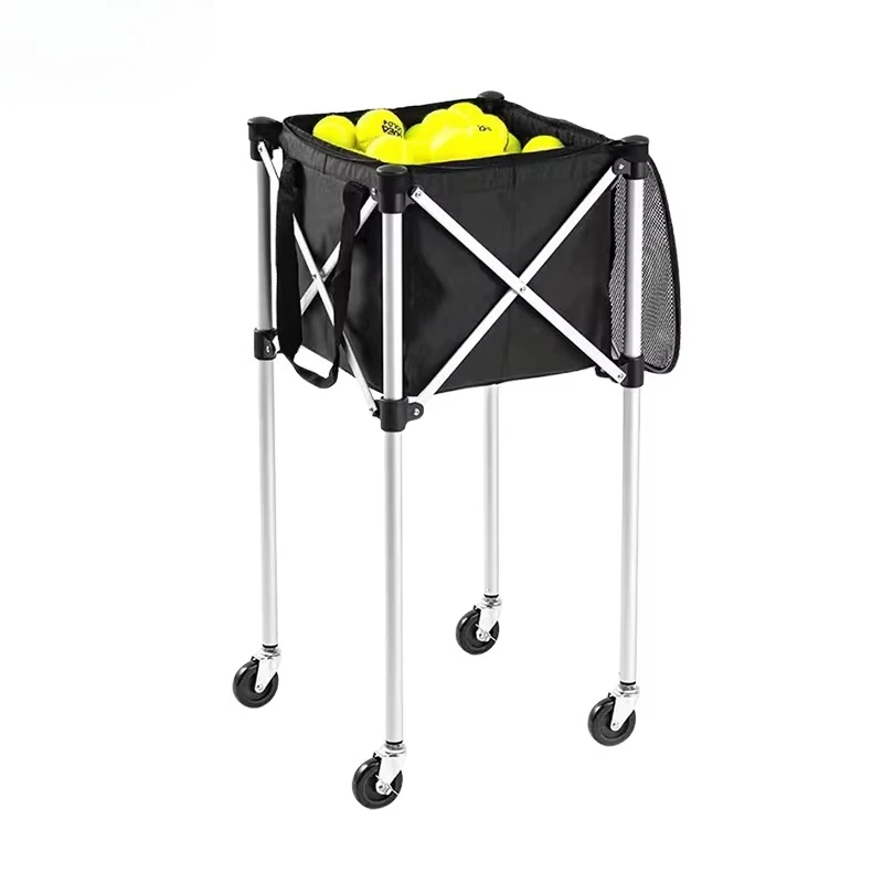 

Tennis Ball Cart Convenient Coach Car Ball Cart Storage Car Training Equipment