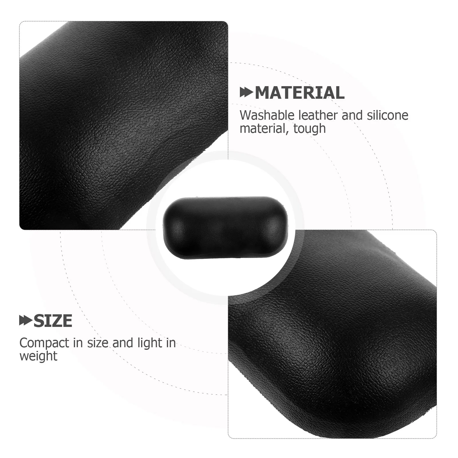 人間工学に基づいたマウスリストレストサポート プレミアムでシリコン素材を使用し、コンピューターオフィスゲームに最適で長持ちし快適です。