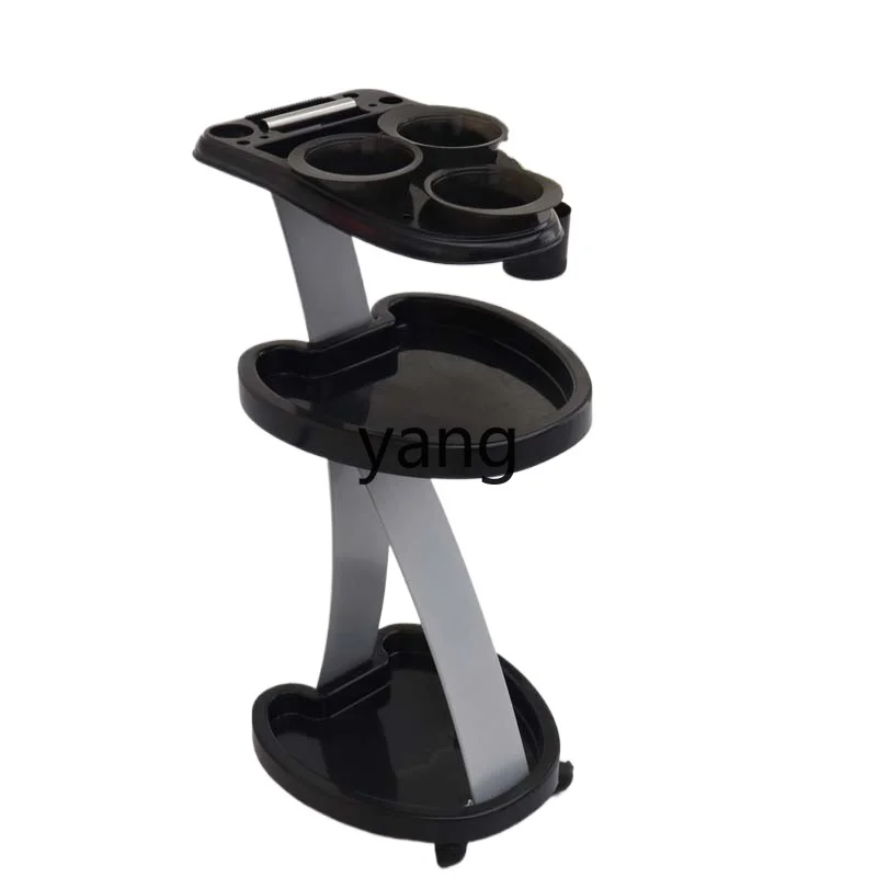 Lmm new barber shop perm and dye cart hair rack multi-functional barber shop tool cart