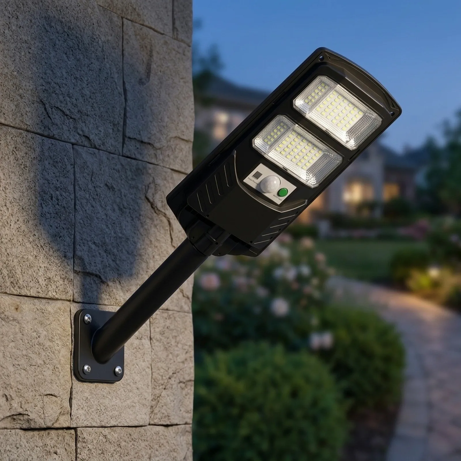 Energy Saving Lights for LED Motion Sensor Compact All-in-One Design Easy Installation Efficient for Solar Charging Energy for