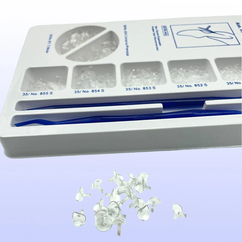 277Pcs/set Dentistry Matrix Cervical Matrices Composite Gingival for Kerr Style Transparent 850S Dentist Tools
