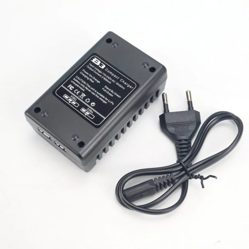 Imax B3 Pro 7.4V 11.1V Lithium Polymer Lipo Battery Charger 2S 3S for Remote Control Helicopter Parts EU Plug