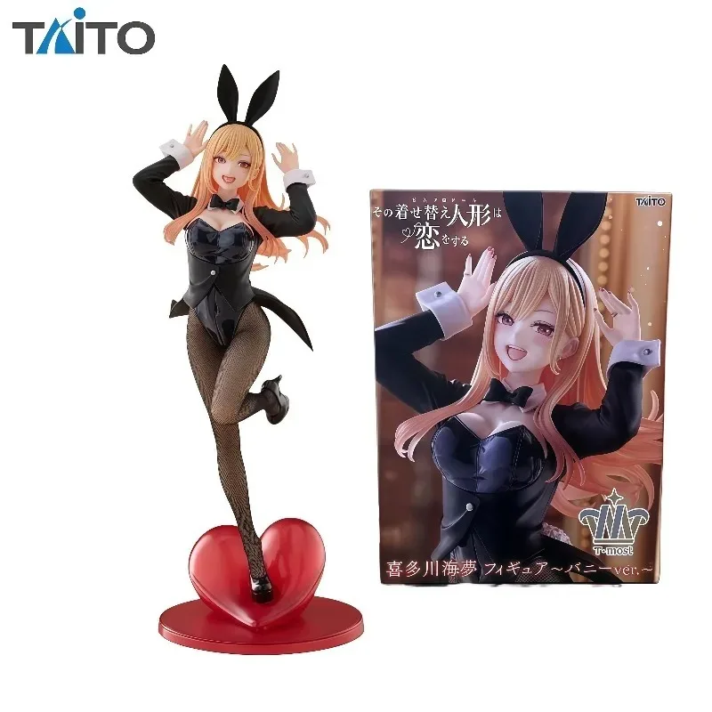 In Stock 100% Original TAITO T-most My Dress-Up Darling Marin Kitagawa Bunny Suit Anime Figure Collectible Desktop Decor Gift