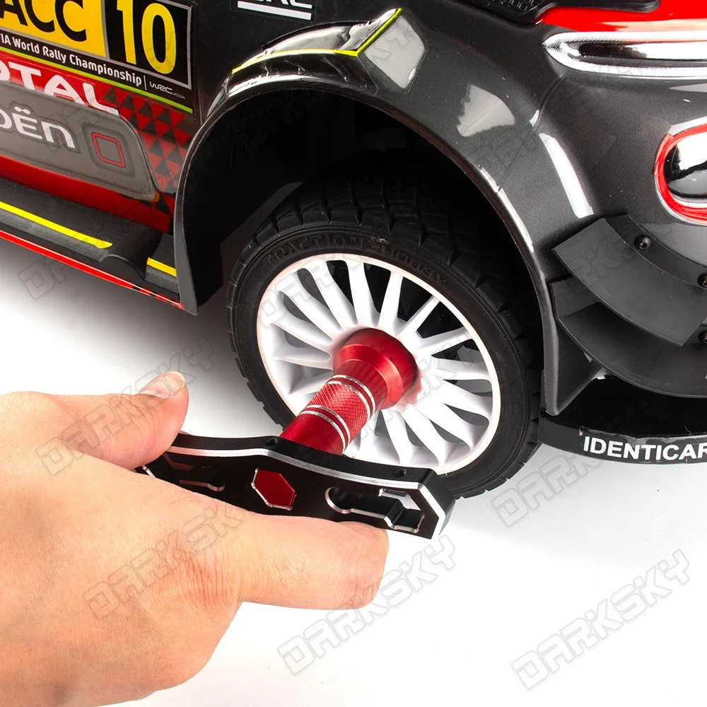 PYFORE 17MM 24MM Sechskantmuttern-Steckschlüssel-Werkzeuge für 1/5 1/6 1/8 RC Modellauto Monster Truck Crawler Räder Reifen Schraubenschlüssel Werkzeuge Zubehör – Detail 13