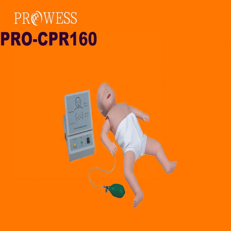 PRO-CPR160 Infant life keychain monitor standard cable boneca respirator cpr body onderdelen ressusciter training equipment