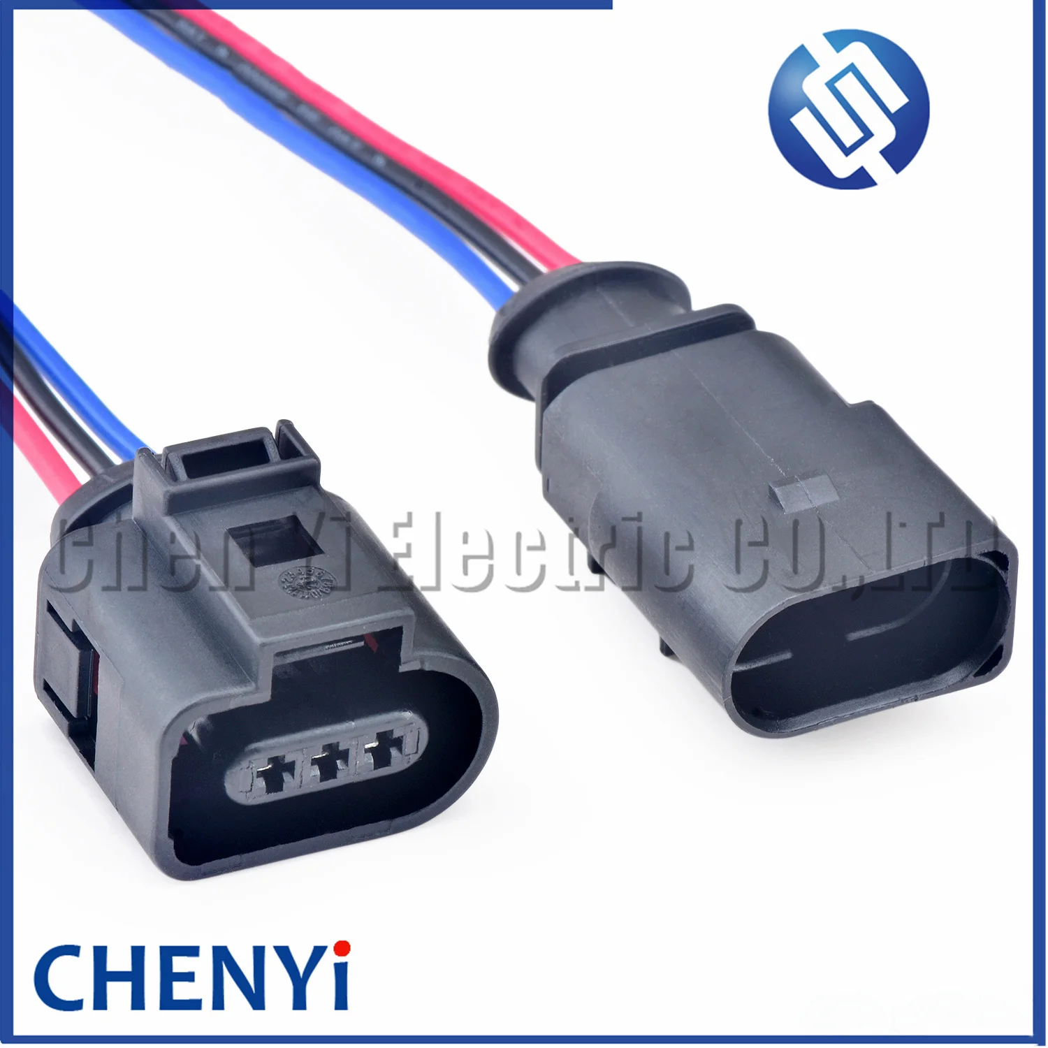 3 Pin 1.5mm auto waterproof Air-Condition pressure switch Temp sensor Reversing radar wires Plug 1J0973803 1J0973703 1J0 973 703