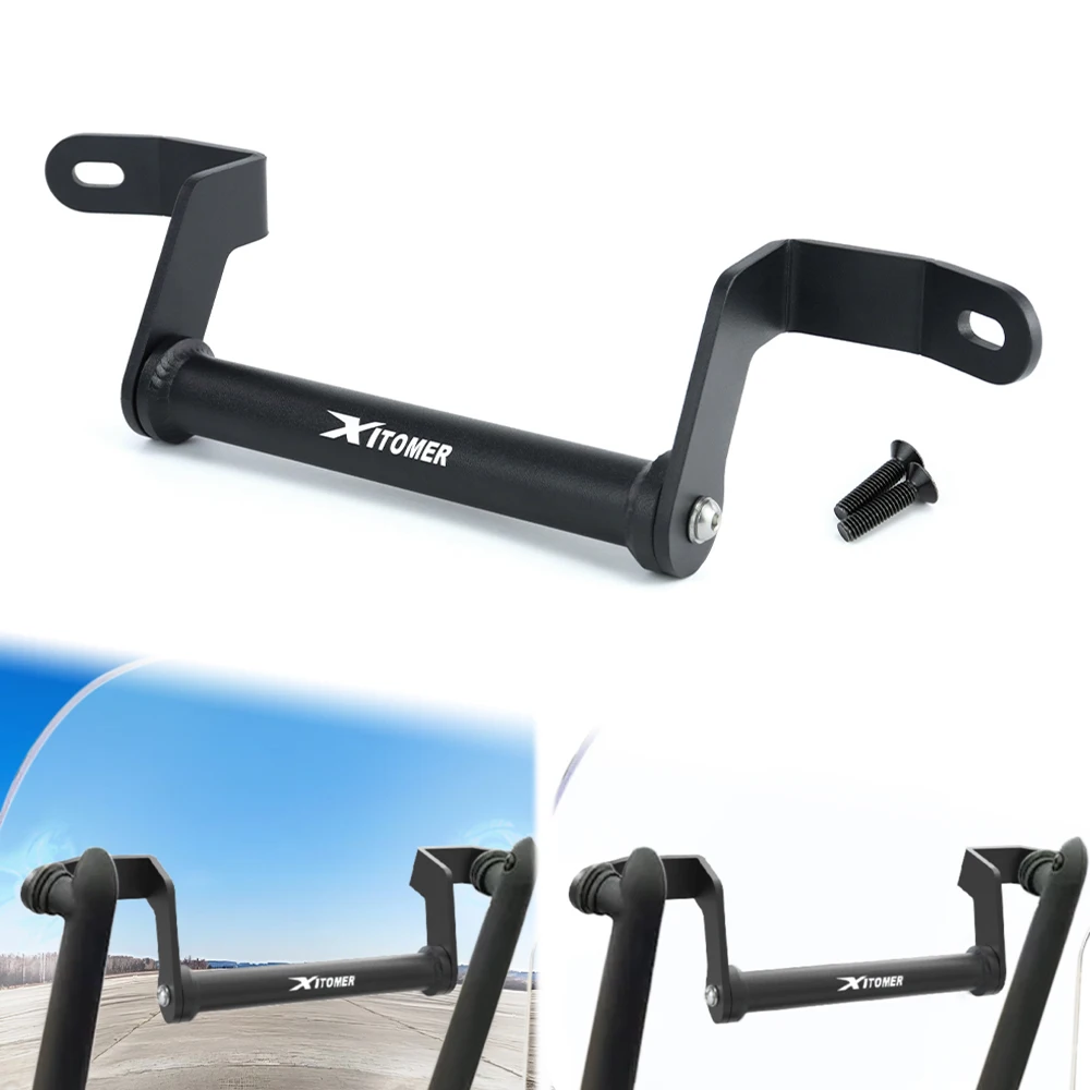 For Piaggio Beverly 300 2021-2026 Beverly 400 2021 2022 2023-2026 Motorcycle Navigation Bracket Phone Holder GPS Plate Support