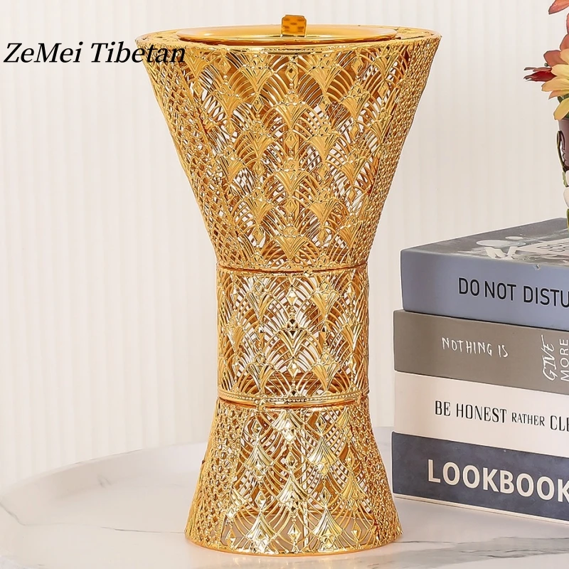 เตาเผากำยานโลหะผสมตะวันออกกลาง - Home Fragrance Luxury บทวิจารณ์และราคา